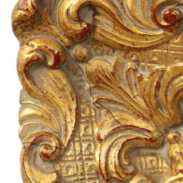 Large Vintage Baroque Style Gilt Frame For Sale - Image 14 of 15