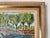 1960's I. Malvin Impressionist Landscape Oil Painting on Masonite Board - Framed For Sale In Miami - Image 6 of 12