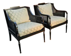 Pair of Late 20th Century Minton-Spidell 'Brighton' Armchairs