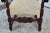 Jacobean Carved Walnut Tudor Armchair Jacobean Throne Chair Circa 1900 Ornate For Sale - Image 3 of 12
