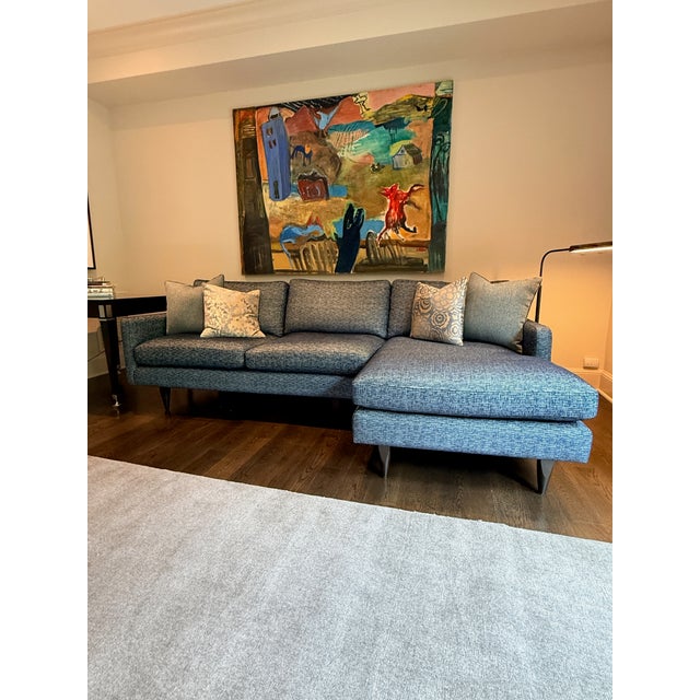 Room & Board Jasper Sectional with Kravet Fabric When you find a style and sofa you love, but want to upgrade the fabric....