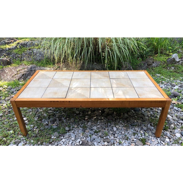 Danish Modern Coffee Table Gangso Mobler Tile Chairish