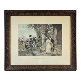 Antique Goupil Photogravure “Premier Chapitre” After François-Edmond Outin, Paris, 1897 For Sale