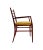 Trieste Dining Chairs by Guglielmo Ulrich for Saffa, Italy, 1960s, Set of 4 For Sale - Image 4 of 5