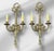 Metal 1900 Ribbon and Tassel Brass Sconces - a Pair For Sale - Image 7 of 9