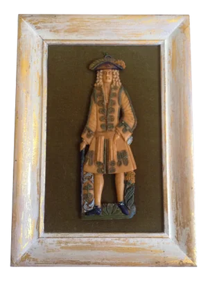 European Wax Gentleman's Portrait