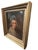 Painting of a smiling woman wearing a daycap with a blue bow. Label reads Charles Roberson & Compy. Stamped "Cranfield...