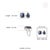 5.32 Carat Deep Blue Sapphire Toi Et Moi Ring With Halo Diamonds in 18k White Gold Size 6.5 For Sale - Image 10 of 14