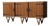 Bamboo Sideboard with Wrought Iron Details, France, 1950s For Sale