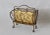 Vintage Florentine Italian Gilt Metal Magazine Rack For Sale - Image 10 of 12