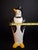 Art Deco Antique Hubley #463 Cast Iron Dapper Penguin Top Hat Bow Tie Doorstop Circa 1930s For Sale - Image 3 of 18