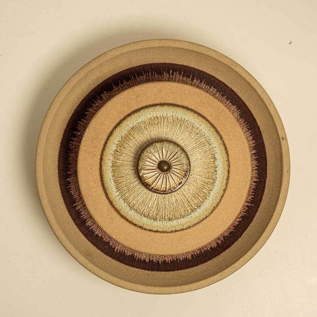 Danish Ceramic Wall Lights in the style of Axella, 1970, Set of 7 For Sale - Image 6 of 14