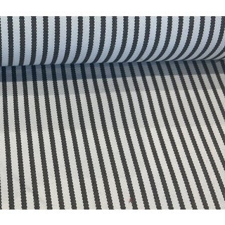 Perennials Jake Stripe Fabric (Color: Chocolate) For Sale