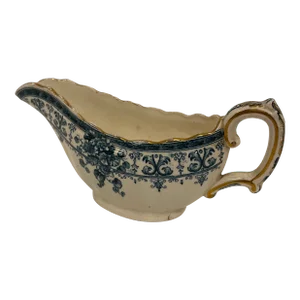 Late 19th Century Blue and White Gravy Boat
