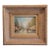 Mid 20th Century Paris Flower Market During the City's Belle Epoque Original Oil on Canvas by T E Pencke For Sale