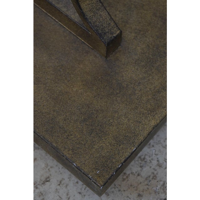 1980s Owen Ringed Mid Century Modern Brutalist Floor Lamps - Pair For Sale - Image 10 of 11