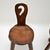 Set of Vintage Brutalist Side Chairs in Elm, 1950 For Sale - Image 4 of 10