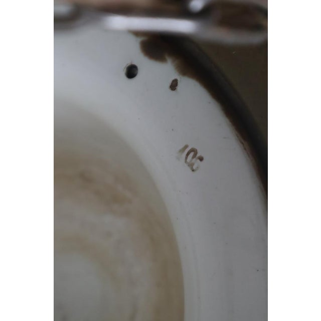 Danish Art Nouveau Chandelier in Brass, Copper and Ceramic, 1910s For Sale - Image 14 of 18