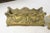 Elegant vintage cast stone planter with beautifully detailed French-inspired relief carvings and a naturally aged patina...