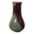 Chinese Porcelain Sang De Boeuf Oxblood & Celadon Flambe Glaze Bottle Shape Vase - Late Qing For Sale