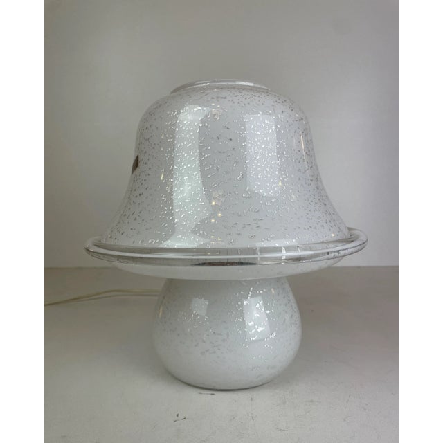 Murano Glass Mushroom Table Lamp, 1980s For Sale - Image 16 of 17