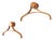 Coat Hangers by Roald Steen Hansen for World Pictures Copenhagen, 1970s For Sale
