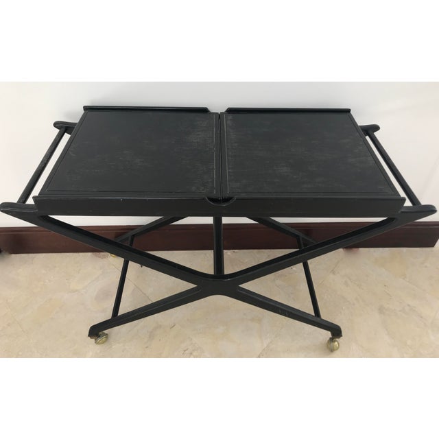 1950s 1950s Mid Century Bar Cart For Sale - Image 5 of 8