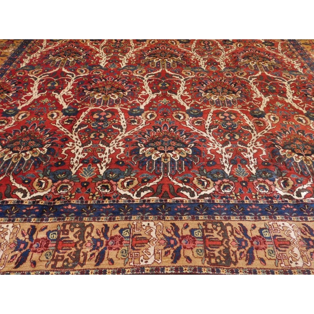 Vintage Persian Tabriz Rug For Sale - Image 12 of 13