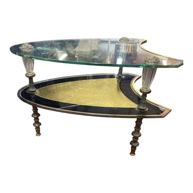 1950s Hollywood Regency End Table For Sale