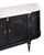 1920s Early 20th Century French Louis XVI Mahogany Enfilade Buffet With Carrara Marble For Sale - Image 5 of 9
