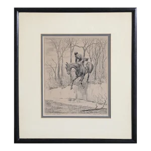 Blood Will Tell, Edward Ned King Lithograph