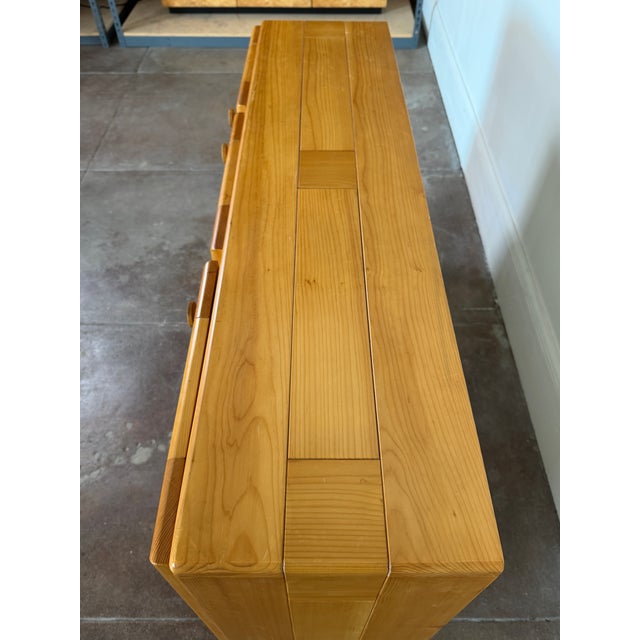 Brown 1970’s Charlotte Perriand Sideboard, Attributed For Sale - Image 8 of 9