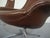 Danish Pirouette Swivel Chair in Leather by H. W. Klein for Bramin, 1960s For Sale - Image 17 of 18