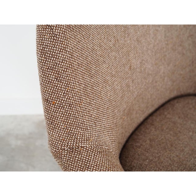 Danish Brown Armchair, 1970s For Sale - Image 12 of 16