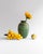 Scandinavian Green Glazed Relief Vase by Erik Mornils for Nittsjo, Sweden, 1940s For Sale - Image 3 of 7