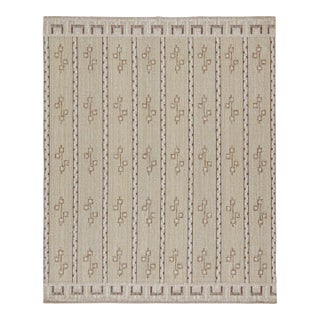 Selby Rug by Celerie Kemble for Chairish in Beige, Blush & Brown, 3'x8' For Sale