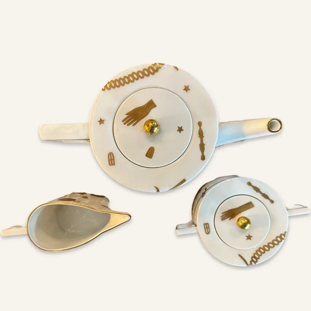 Mid 20th Century “Italian Triumph” Gio Ponti Tea Set- 10 Pieces For Sale - Image 6 of 7