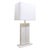Mid-Century Modern Marble Table Lamp attributed to Christian Krekels, Belgium, 1970s For Sale - Image 9 of 9