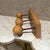 Brown 1960s Wall Coat Rack Maple Wood and Iron For Sale - Image 8 of 10