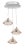 Diamond Arabesque Pendant Chandelier from VGnewtrend For Sale - Image 4 of 4