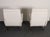 Pair of Italian Walnut and Gray and White Tweed Club Chairs After Marco Zanuso For Sale - Image 9 of 18