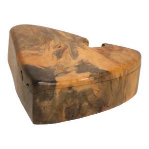 Late 20th Century Richard Rothbard Burl Wood Puzzel Jewelry Box