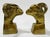 Mid 20th Century Vintage Brass Rams Head Bookends For Sale - Image 5 of 8