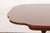 Kindel Furniture Georgian Mahogany Double Pedestal Extension Dining Table, Newly Refinished For Sale - Image 12 of 15