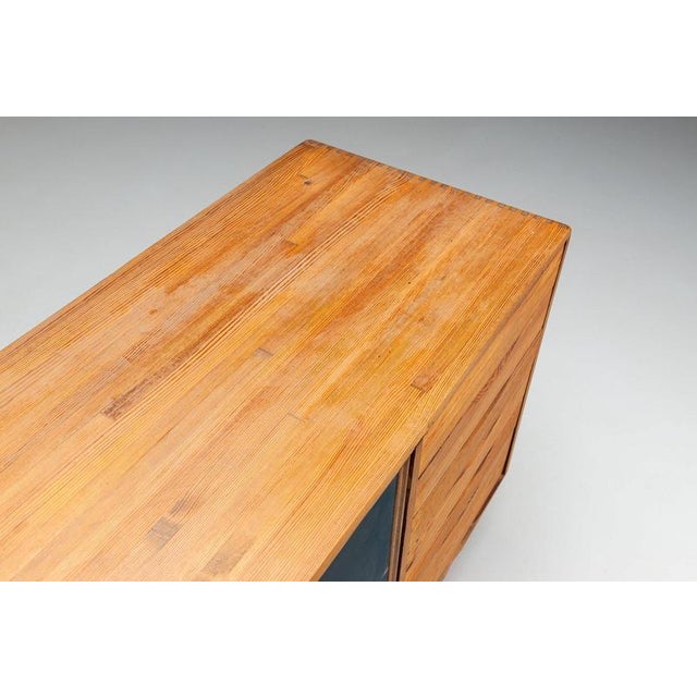 Pirkka Sideboard by Ilmari Tapiovaara for Laukaan Puu, 1940 For Sale - Image 9 of 18