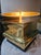 Late 20th Century Frederick Cooper Mid-Century Modern Brass Lamp With Shade For Sale - Image 5 of 10