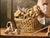 James DeVries tromp l'oeil still life oil painting on canvas titled "Mushrooms". Signed and dated 1962 upper right. Palm...
