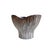 1970s Organic Textured Ceramic Vase With Striped Detail For Sale - Image 5 of 8