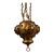 Early 20th Century Renaissance Revival Flush-Mount Lamp With Glass Cabochons For Sale