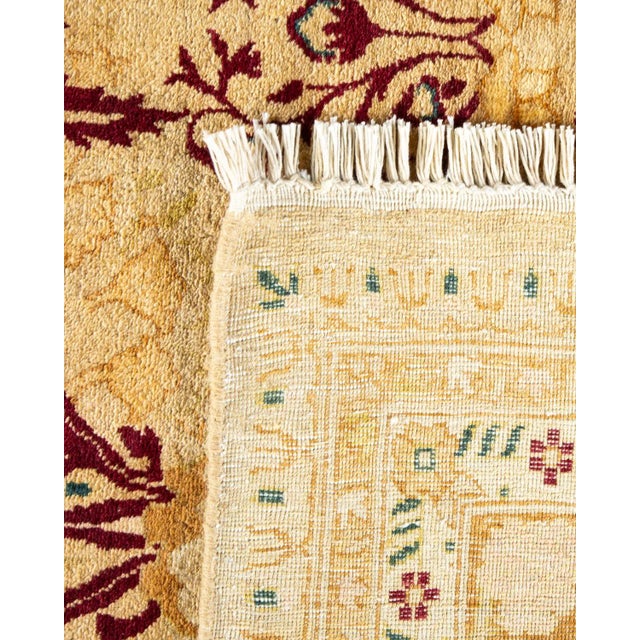 Vintage Moroccan Hand Knotted Wool Area Rug, Gold 8'0" X 10'1" Chairish